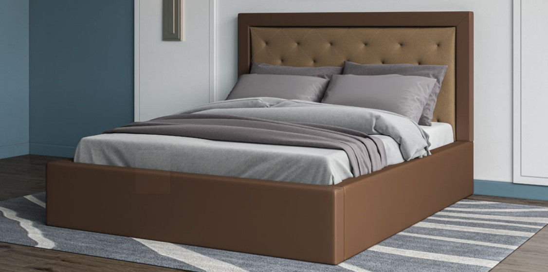 М'яке ліжко Кароліна 4 (Світ Меблів), фото 1