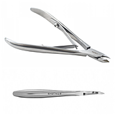 Кусачки для шкіри короткі заусеничні 3 мм Staleks Smart