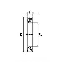 Уплотнения G 14x20x3 SKF