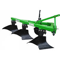 Плуг навісний на ПЛН-3-35 з кліренсом 720 мм посиленний з напіввинтовим відвалом для трактора МТЗ