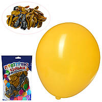 Кульки надувні MK 0014-2  12 дюймів, 2 кольори, 50шт в кульку,23-19-4см