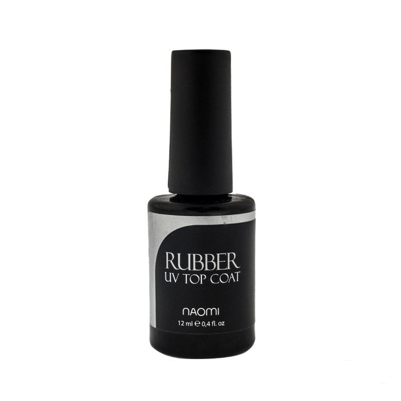 Каучуковий закріпник для гель-лаку NAOMI Rubber Uv Top Coat 12 мл