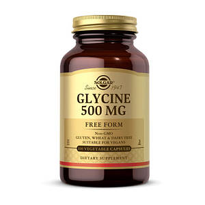 Гліцин Solgar Glycine 500 mg 100 см cap