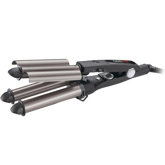 Плойка потрійна Babyliss Titanium TurmalinTriple Barrel титан-турмалінове покриття три ствола