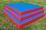 Мат для спортивної гімнастики 100*100*9 см, фото 3