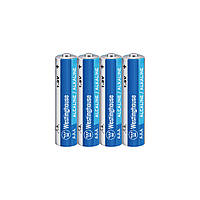 Лужна батарейка Westinghouse Standard Alkaline AAA/LR03 4шт/уп shrink