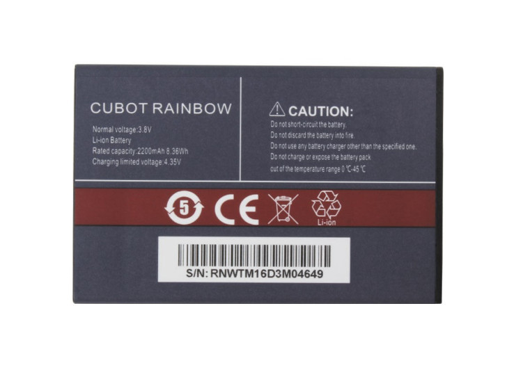 Акумулятор CUBOT Rainbow