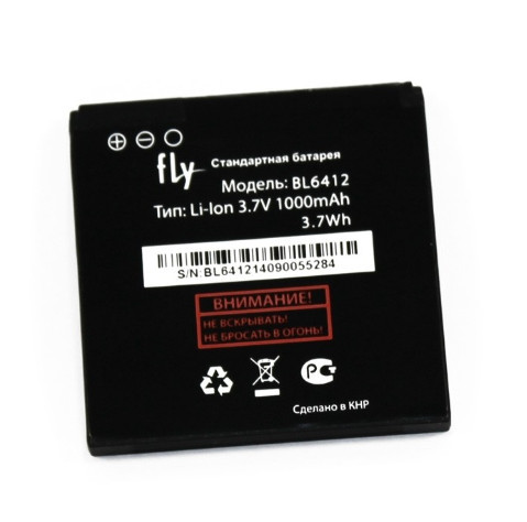 Акумулятор Fly BL6412 (Fly IQ434 Era Nano 5 )