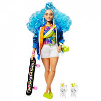 Кукла Barbie "Экстра" с голубыми кудрявыми волосами (GRN30)