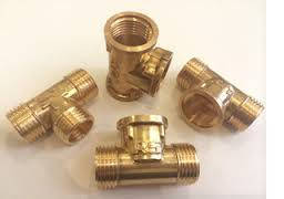 Трійники латунні