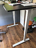 501-43 7(S, W, B) 129: Комп'ютерний стіл з регулюванням висоти (нова модель з високою вантажопідйомністю), фото 4