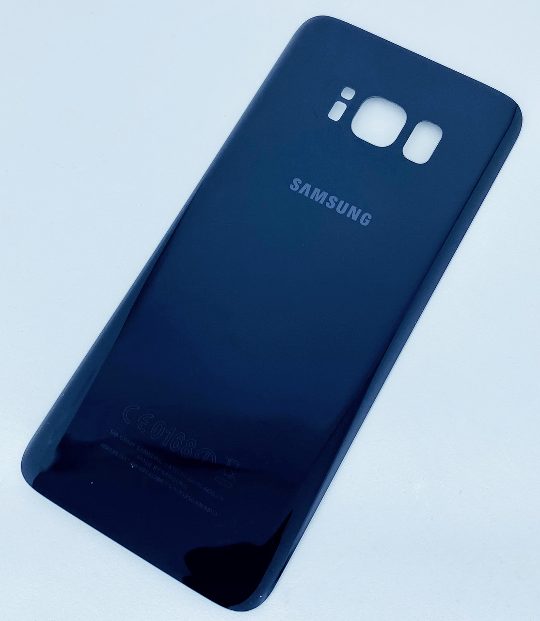 Задня кришка для Samsung G950F Galaxy S8 (2017), чорна, Midnight Black, фото 1