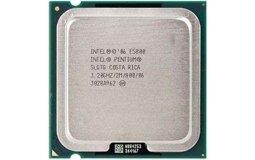 Процесор Intel Pentium E5800 3,20 GHz / 2Mb Кеш / 5 GT / s755