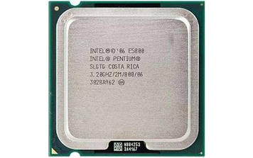 Процесор Intel Pentium E5800 3,20 GHz / 2Mb Кеш / 5 GT / s755