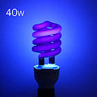 Лампа ультрафіолетова енергозберігаюча E27 220В 40Вт, фото 2