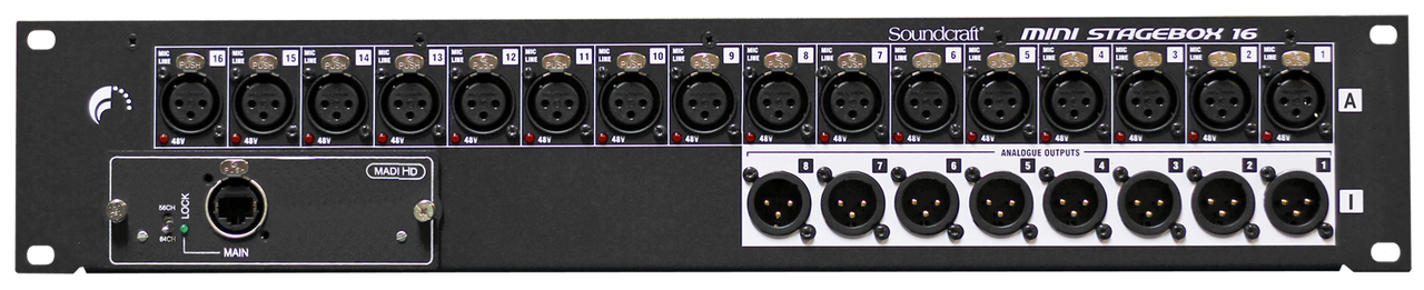 Цифровий стейджбокс SOUNDCRAFT Mini Stagebox 16 CAT5