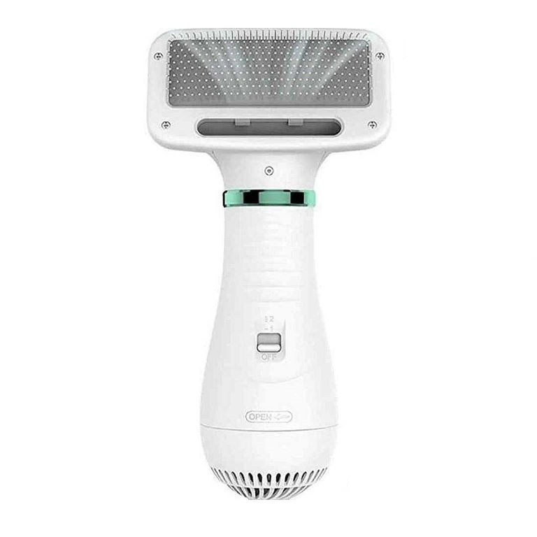 Фен-гребінець для шерсті PET GROOMING DRYER (White) ⁇ Пилосос-гойдалка для тварин