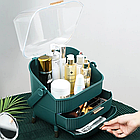 Модний скринька для зберігання косметики | Підставка-органайзер для косметики | Органайзер для косметики, фото 2