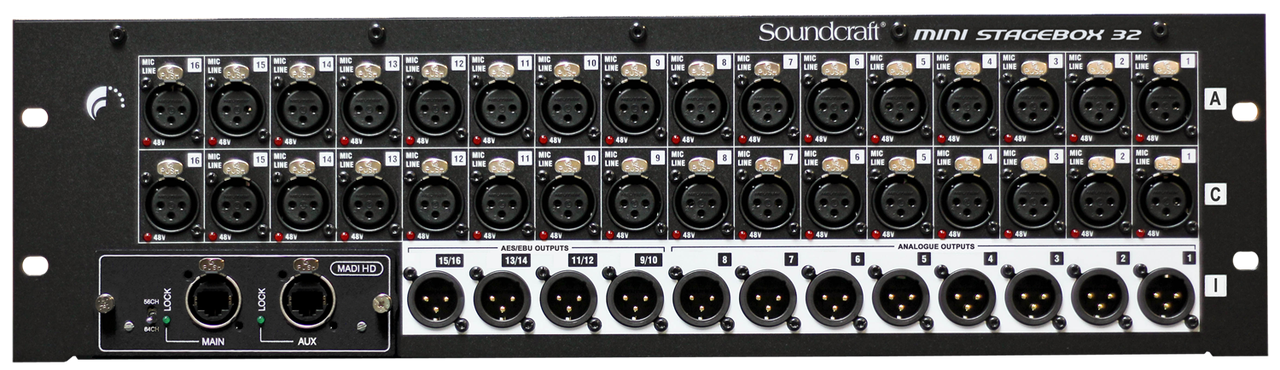 Цифровий стейджбокс SOUNDCRAFT Mini Stagebox 32 CAT5
