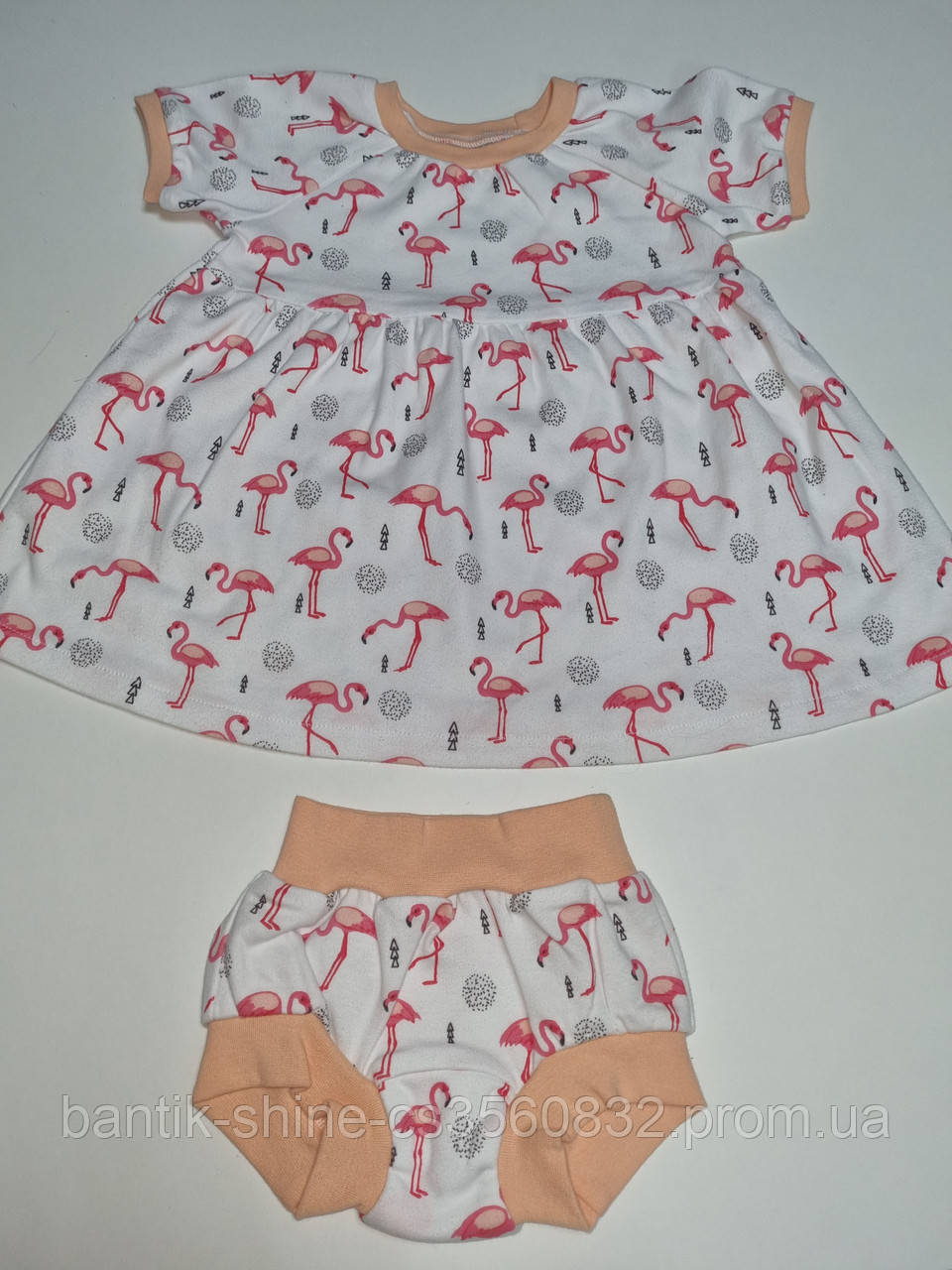 Детское платье с трусиками-хипстерами 62 - фото 1 - id-p1431990417