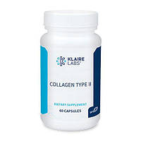 Klaire Collagen Type II / Натуральный гидролизный коллаген II типа 60 капсул.