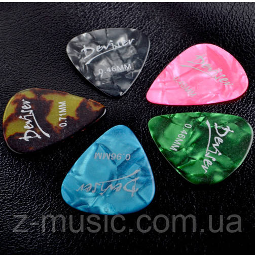 Медиатор Deviser PK-A10 (0.46, 0.58, 0.71, 0.81, 0.96, 1.2, 1.5 mm), фото 1