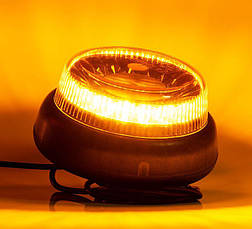 Проблисковий маячок Fristom жовтогарячий FT-100 SC LED, фото 3