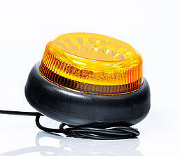 Проблисковий маячок Fristom жовтогарячий FT-100 SC LED, фото 6