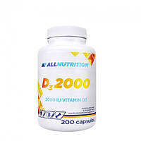 Витамин Д3 AllNutrition Vitamin D3 2000 200 капсул