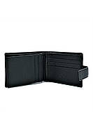 Чоловічий шкіряний гаманець Weatro Чорний nw-k-208-00, фото 4