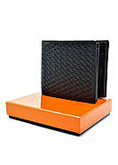 Чоловічий шкіряний гаманець Weatro Чорний nw-k-8916-14-1, фото 3