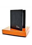 Чоловічий шкіряний гаманець Weatro Чорний nw-k-F30010, фото 2