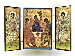 Свята Трійця. Ікона. Складенна дерев'яна 58Х84