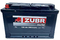 Аккумулятор автомобильный ZUBR Ultra 6CT-120 АзЕ 950А AGRO Белорусь (L+)