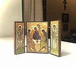 Свята Трійця. Ікона. Складенна дерев'яна 58Х84, фото 2