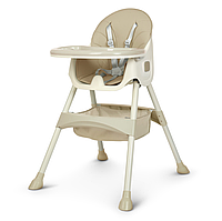 Детский стульчик для кормления Bambi M 4136-2 Beige бежевый**