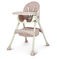 Детский стульчик для кормления Bambi M 4136-2 Pink розовый**