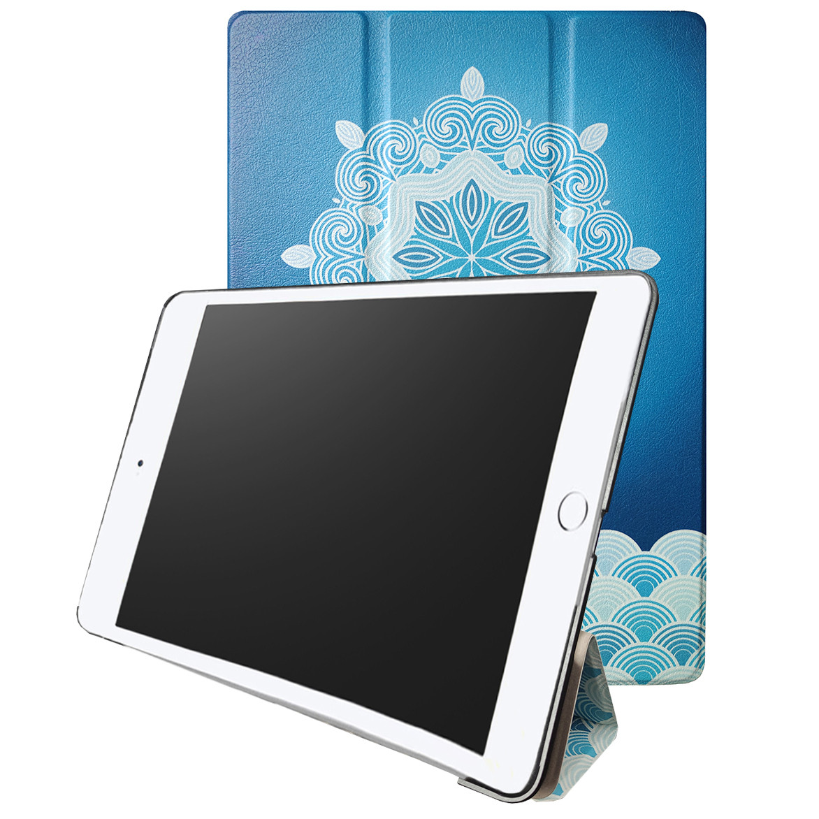 Чохол-книжка Colored Cover для Apple iPad 5 2017 / iPad 6 2018 / Air 9.7 (Wake / Sleep) Mandala
