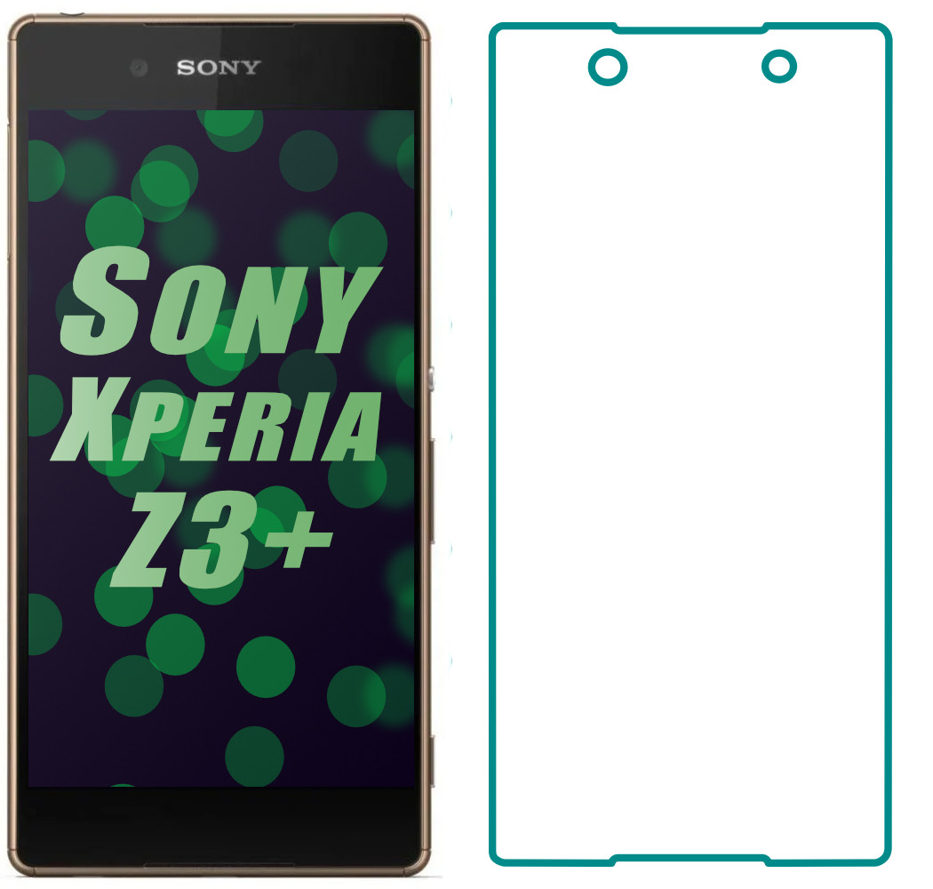 Захисне скло Sony Xperia Z3 + D6553 (Прозоре 2.5 D 9H) (Сони Иксперия З3 Зет 3 Плюс)