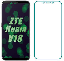 Захисне скло ZTE Nubia V18 (Прозоре 2.5 D 9H) (Зте Нубия В18)