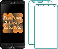 Комплект Asus ZenFone 2 Laser ZE550KL Защитные Стекла (2 шт.) (Асус Зенфон 2 Лазер)