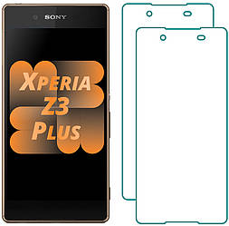 Комплект Sony Z3 + D6553 Захисні Стекла (2 шт.) (Сони Иксперия З3 Зет 3 Плюс)