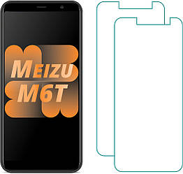 Комплект Meizu M6T Захисні Стекла (2 шт.) (Мейзу М6Т)