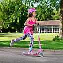 Дитячий Самокат MICRO серії Sprite складний – Рожевий SA0027, фото 5