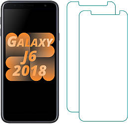 Комплект Samsung J6 2018 J600 Захисні Стекла (2 шт.) (Самсунг Джей Джи 6 2018)