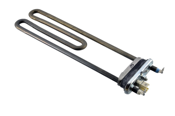 Тен для пральної машини, l=248mm P=1950W 01.050 Irca, з датчиком (4,8 до), фото 1