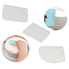 Шпателі кондитерські MagicKitchen ЗН2153 набір 3 шт