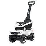 Дитяча каталка-толокар, електромобіль Bambi M 4564B-10, 1-мотор25W, акум6V4,5AH, народить.ручка, TF, освітлення, хакі, фото 3
