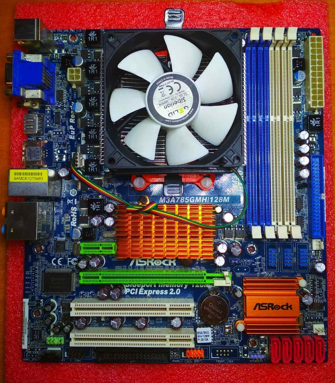 4ьох ЯДЕРНИЙ ПОТУЖНИЙ Комплект під DDR3 - Процесор AMD PHENOM II X4 955 BLACK EDITION ( 4 ЯДРА по 3.2 GHZ) +Плата