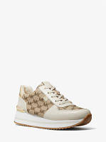 Женские кроссовки MICHAEL MICHAEL KORS Monique Canvas Trainer ОРИГИНАЛ (Размер US 6 23см)